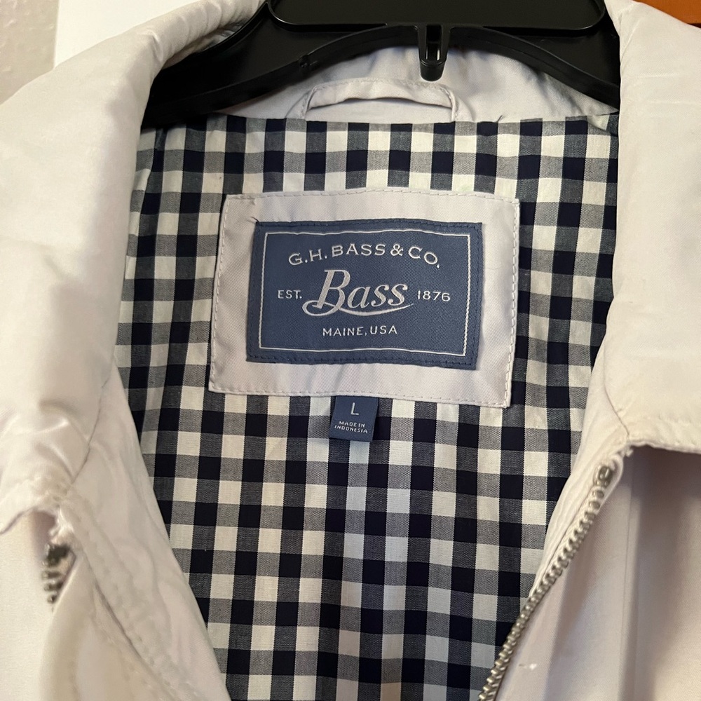 Bass Mens Light Weight Jacket Sz Large